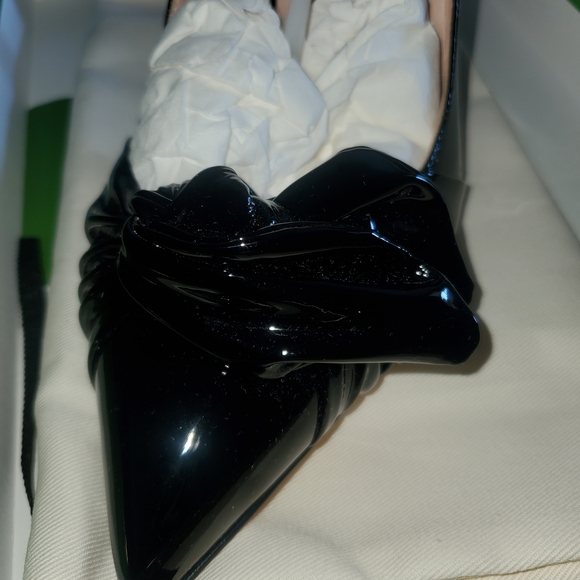 Kate Spade Glossy Black Heels - Picture 8 of 12